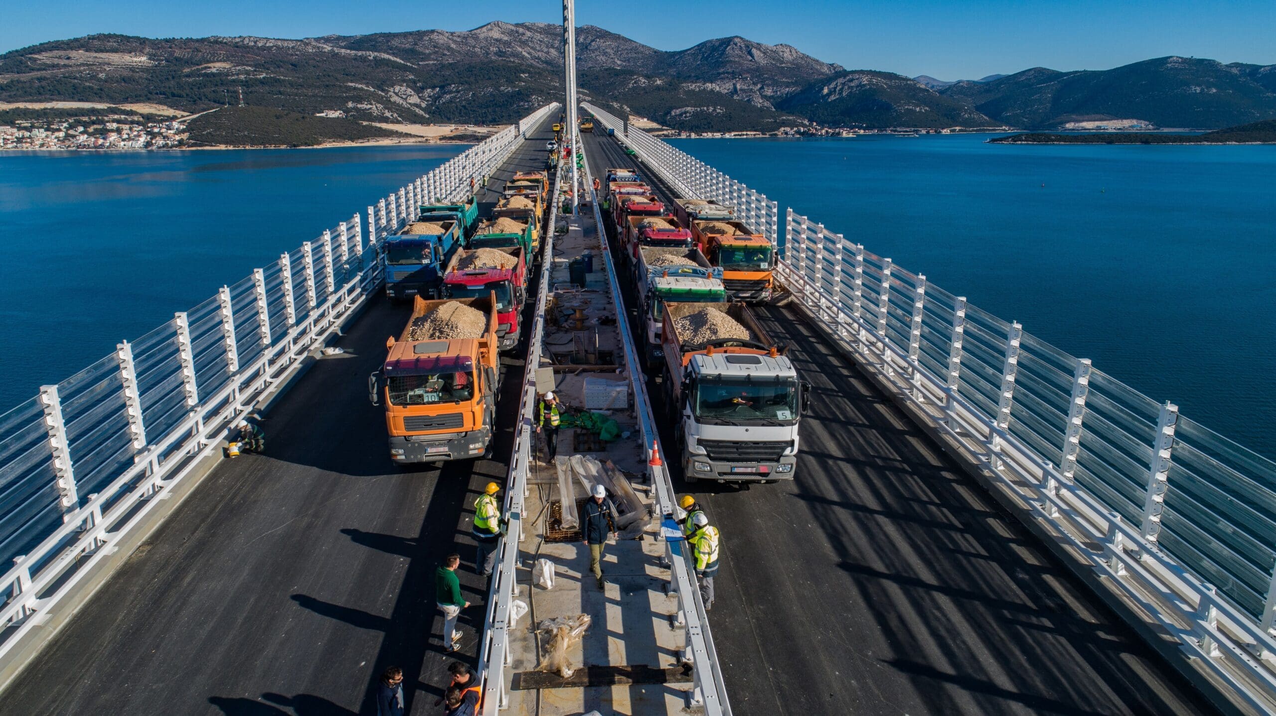 Engineer supervising load testing activity